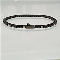 Bracelet John Richmond Homme Tennis Lab in Titane Diamante Lab Grown 5.70 Ct JRTM11BW - JRTM11BW
